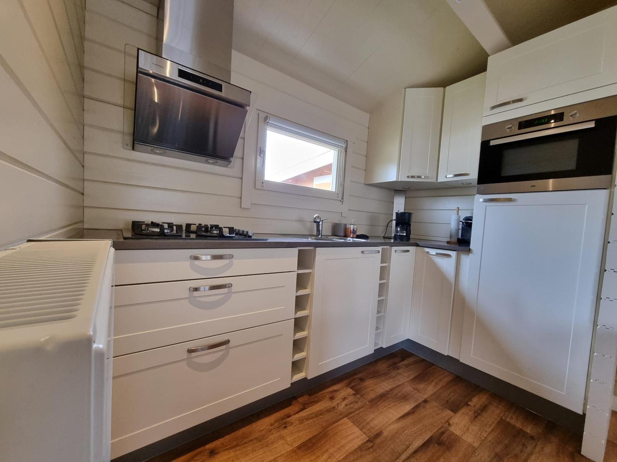 Nieuw - Luxe Blokhut Chalet In Bosrijke Omgeving Anloo Exteriér fotografie