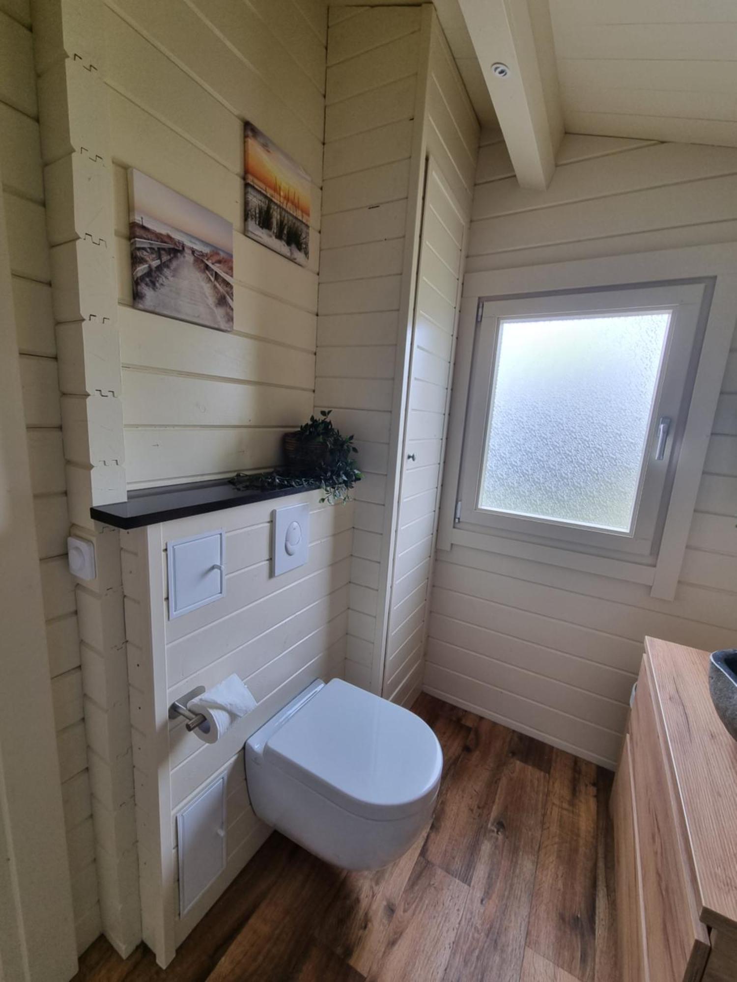 Nieuw - Luxe Blokhut Chalet In Bosrijke Omgeving Anloo Exteriér fotografie
